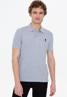 Erkek Gri Melanj Basic Tişört - 50250001108