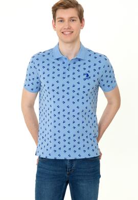 Erkek Koyu Mavi Polo Yaka Tişört - 50249181020