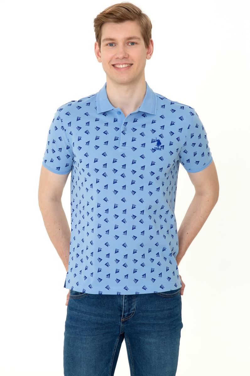 Erkek Koyu Mavi Polo Yaka Tişört