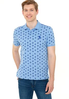 Erkek Koyu Mavi Polo Yaka Tişört - 50249181020