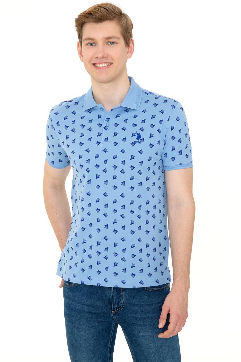 Erkek Koyu Mavi Polo Yaka Tişört - 50249181020