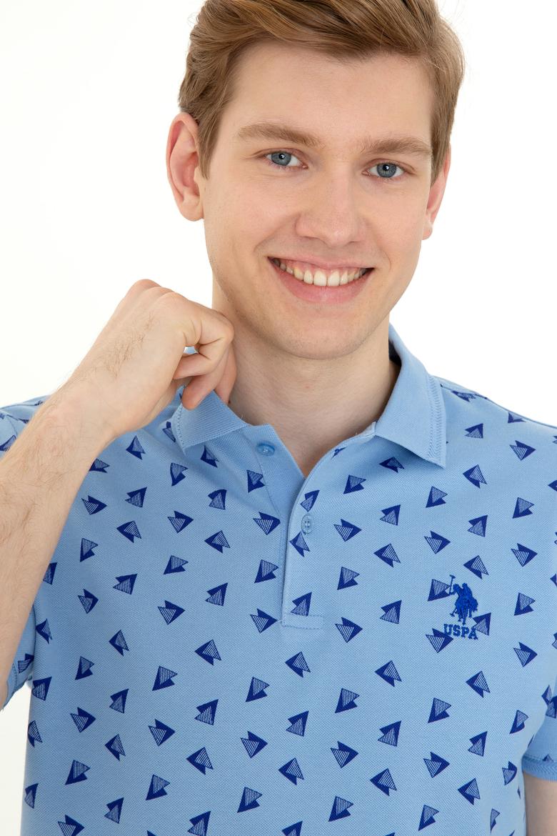 Erkek Koyu Mavi Polo Yaka Tişört - 50249181020