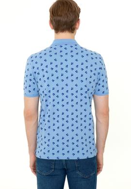 Erkek Koyu Mavi Polo Yaka Tişört - 50249181020