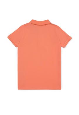 Erkek Bebek Somon Basic Polo Yaka Tişört - 50252176169