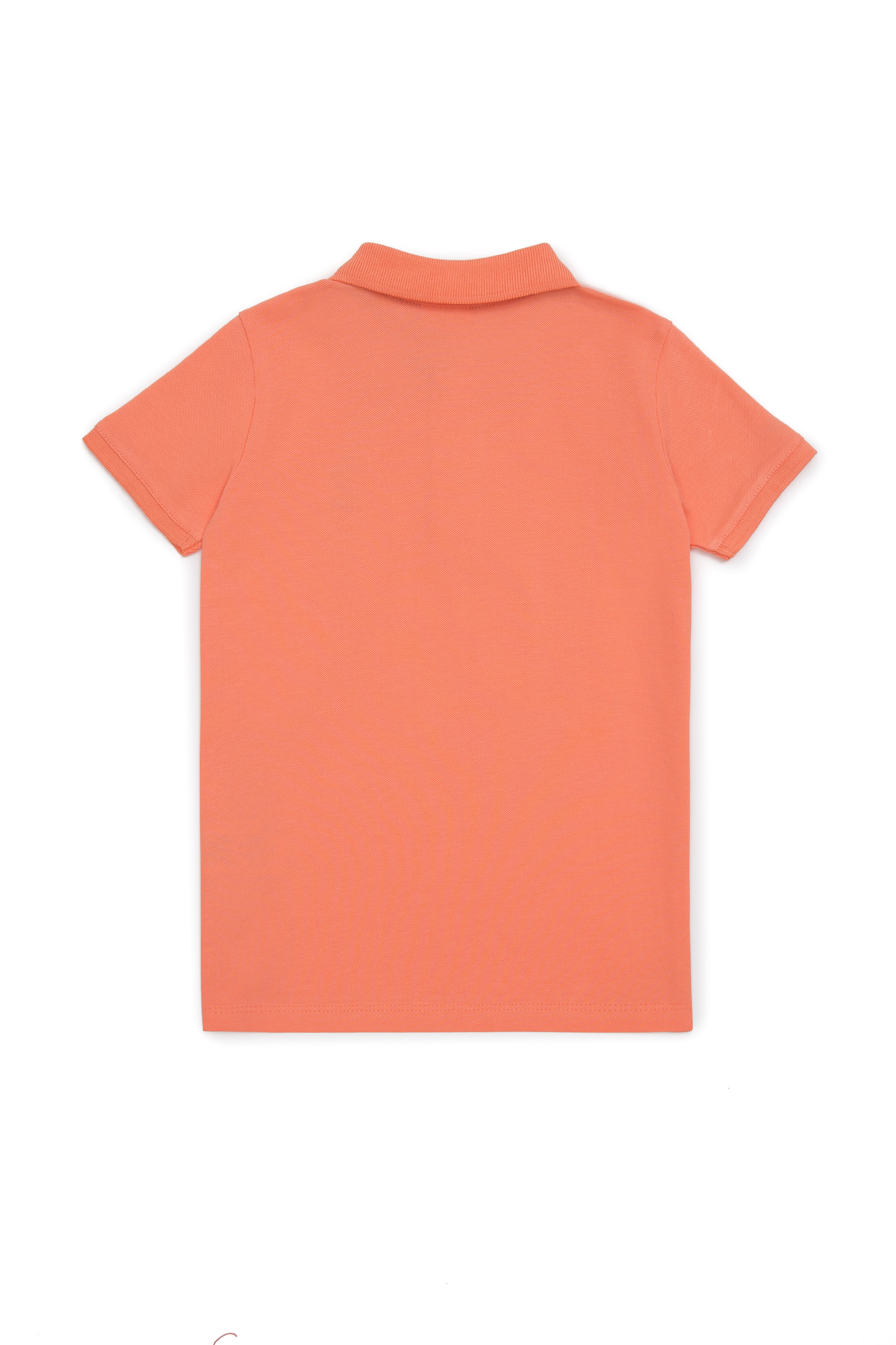 Erkek Bebek Somon Basic Polo Yaka Tişört - Image 2