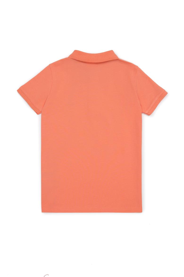 Erkek Bebek Somon Basic Polo Yaka Tişört - 50252176169