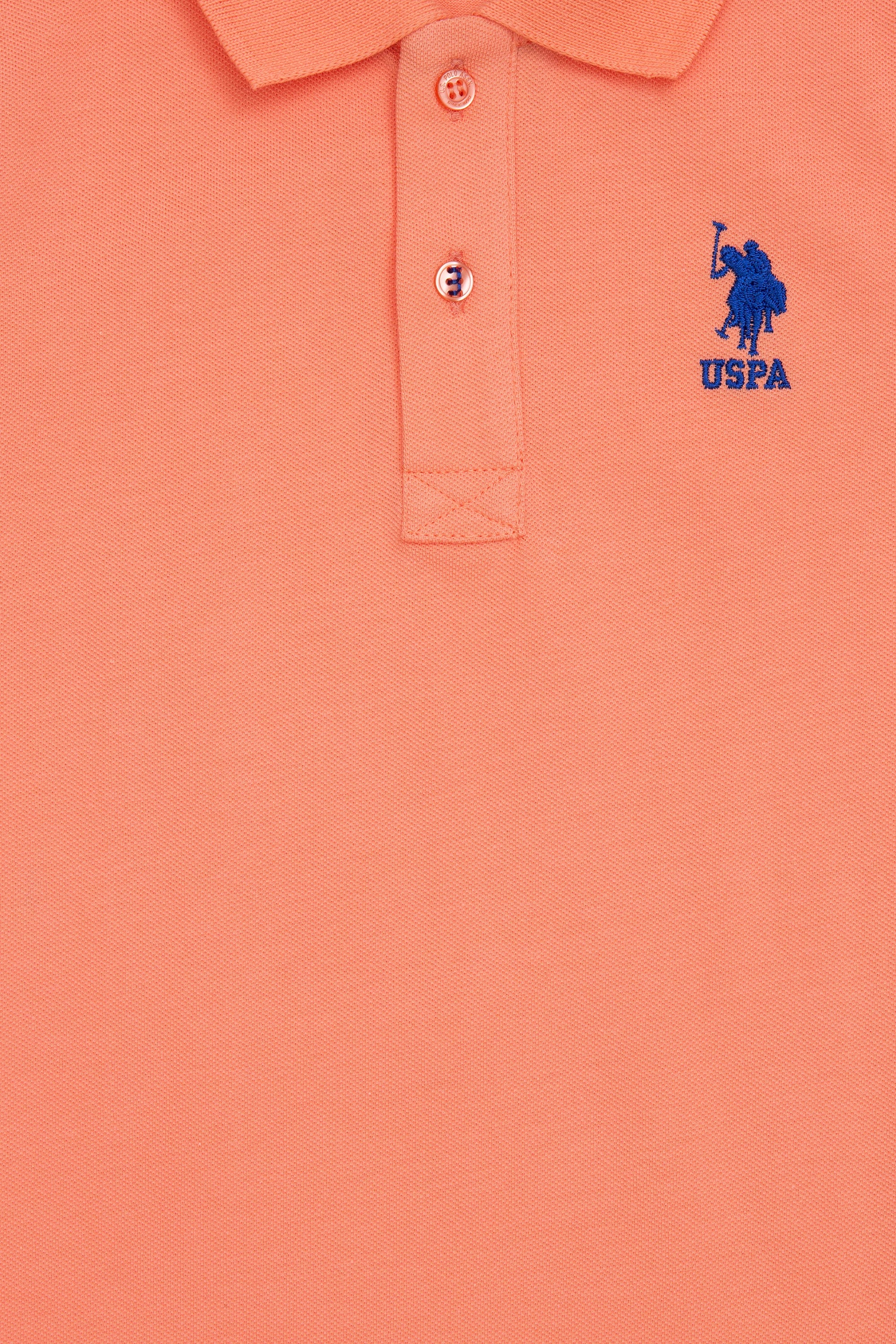 Erkek Bebek Somon Basic Polo Yaka Tişört - Image 3