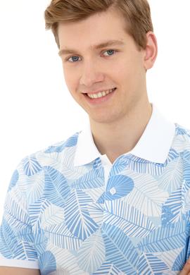 Erkek Koyu Mavi Polo Yaka Tişört - 50247760004