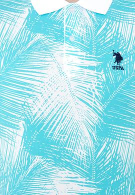 Erkek Turkuaz Polo Yaka Tişört - 50247802005