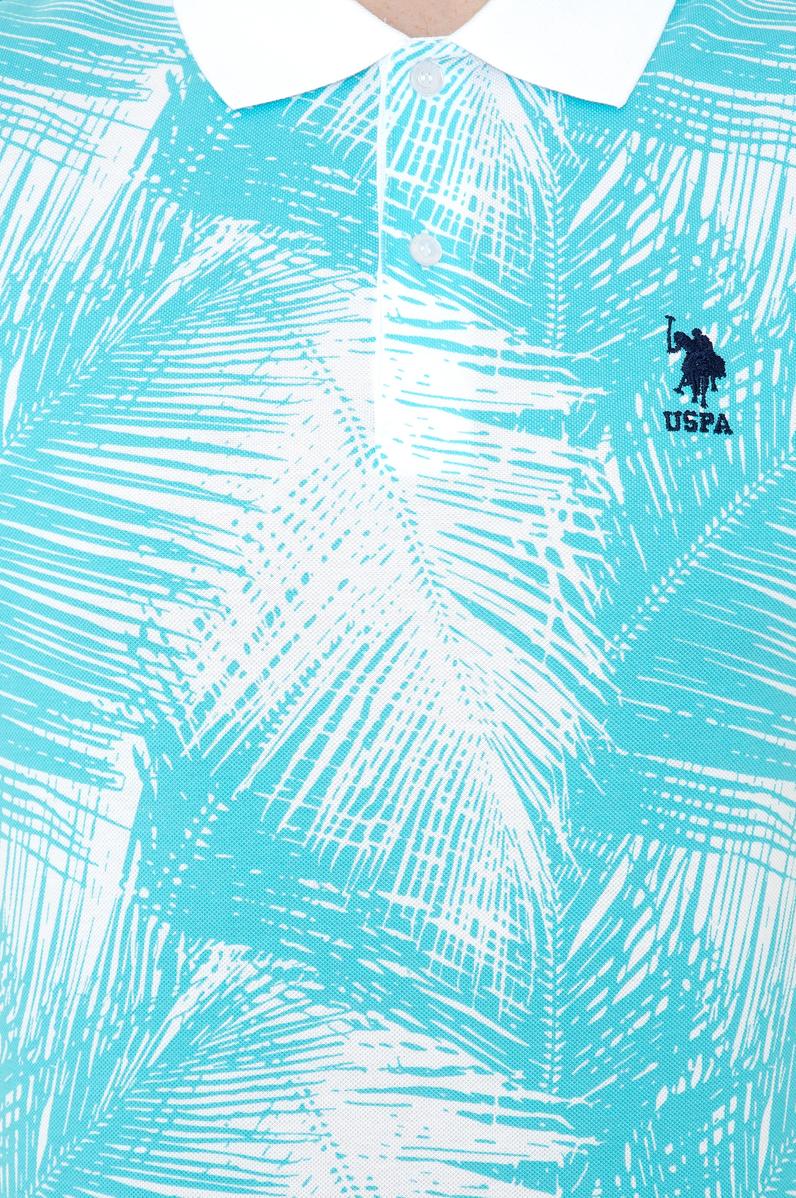 Erkek Turkuaz Polo Yaka Tişört