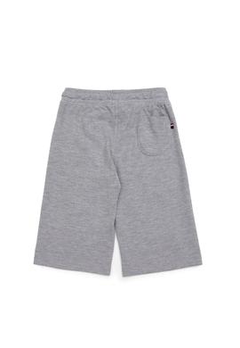 Erkek Bebek Gri Melanj Örme Şort - 50252169074