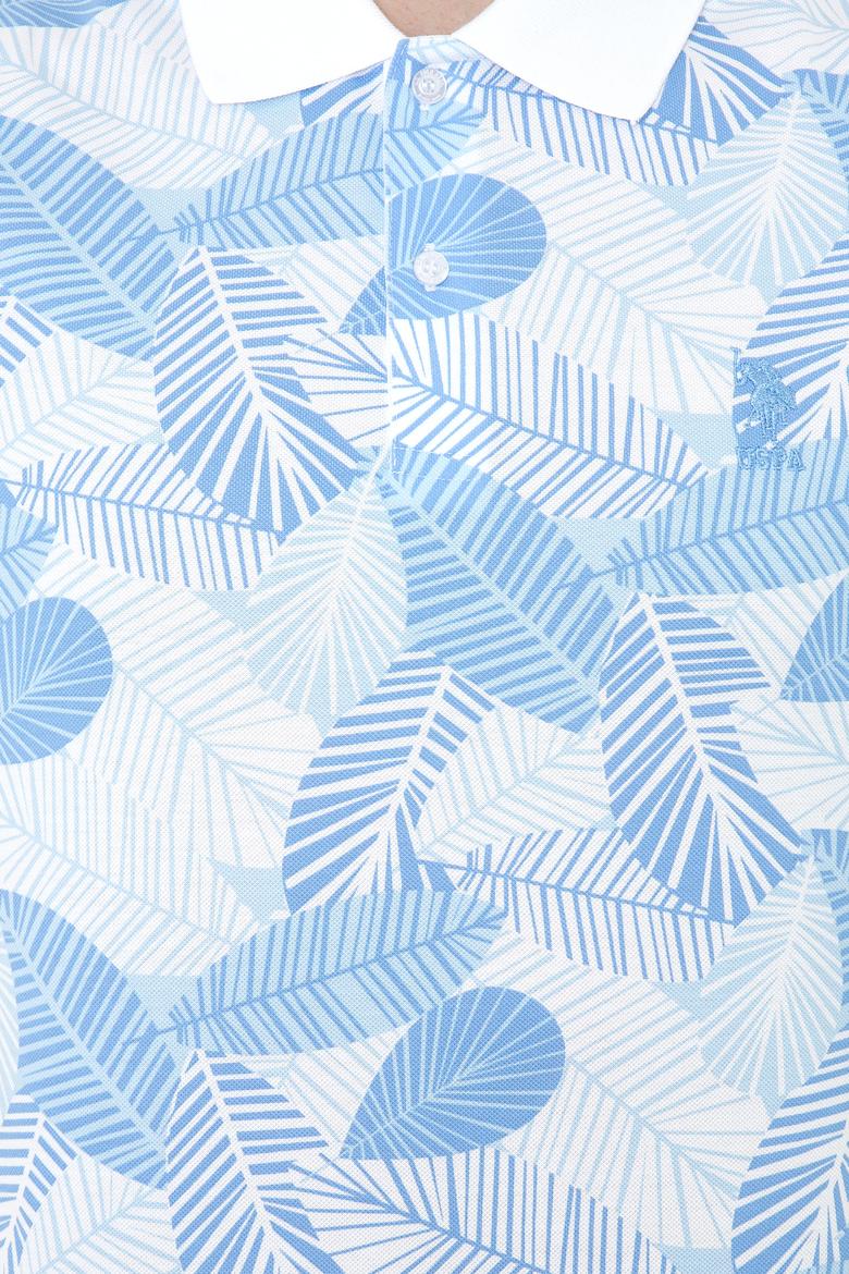 Erkek Koyu Mavi Polo Yaka Tişört - 50247760004