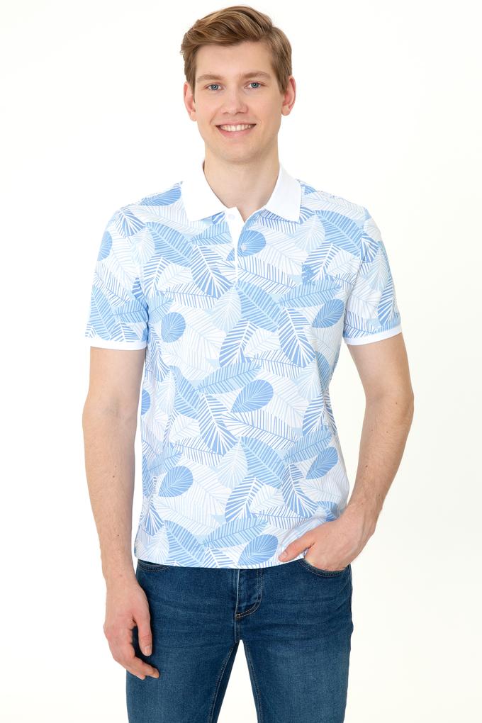 Erkek Koyu Mavi Polo Yaka Tişört