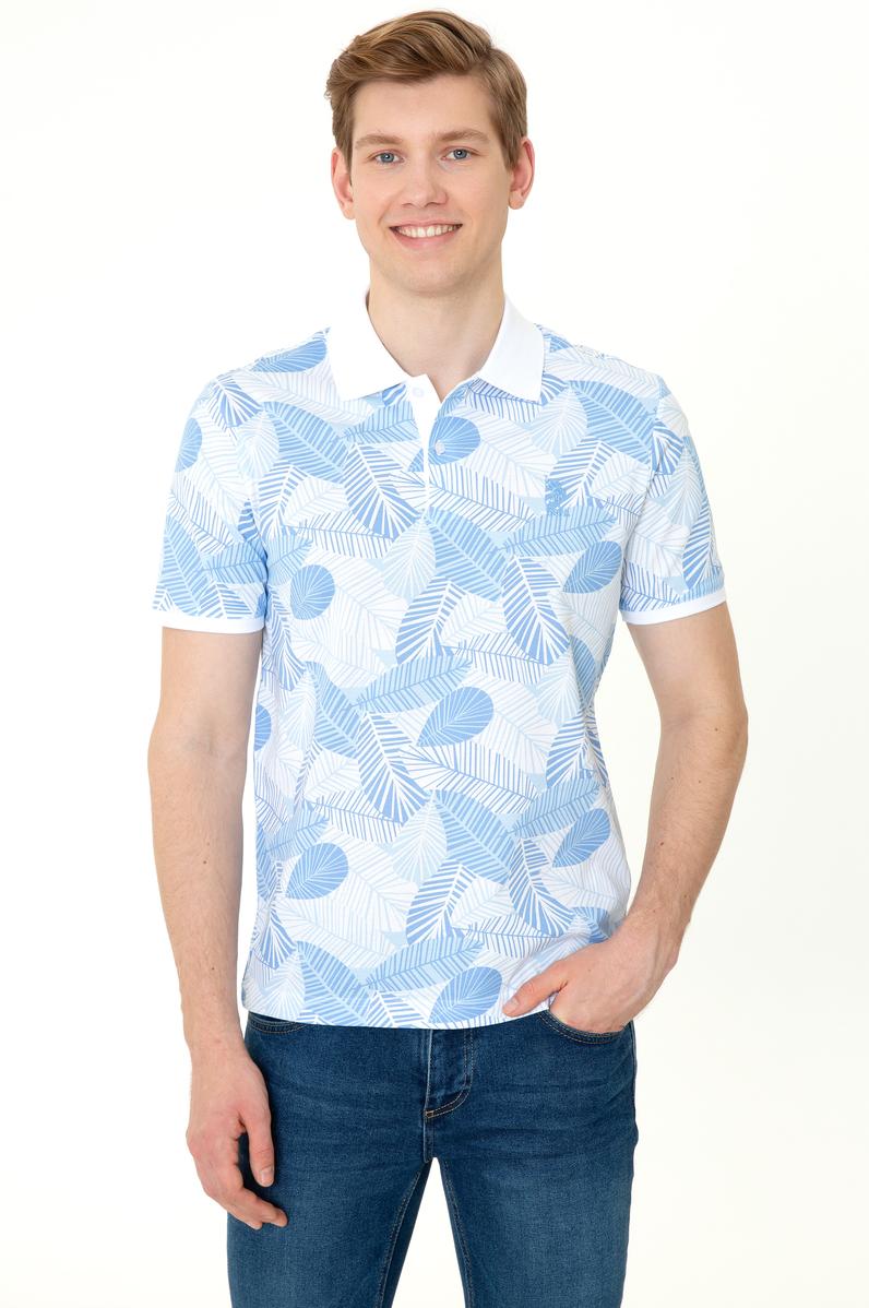 Erkek Koyu Mavi Polo Yaka Tişört