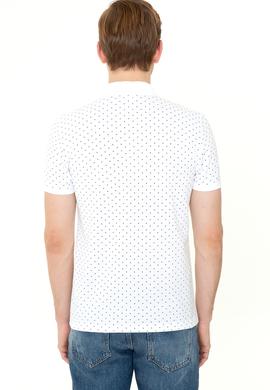 Erkek Beyaz Polo Yaka Tişört - 50247801003