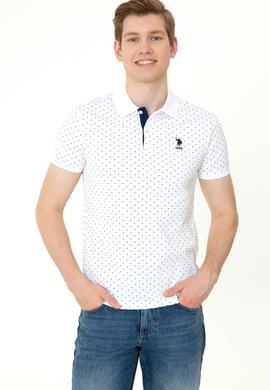 Erkek Beyaz Polo Yaka Tişört - 50247801003