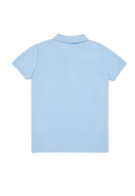 Erkek Çocuk Açık Mavi Polo Yaka Tişört - 50249283011