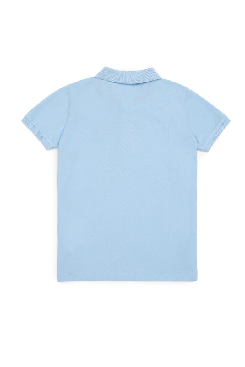 Erkek Çocuk Açık Mavi Polo Yaka Tişört - 50249283011