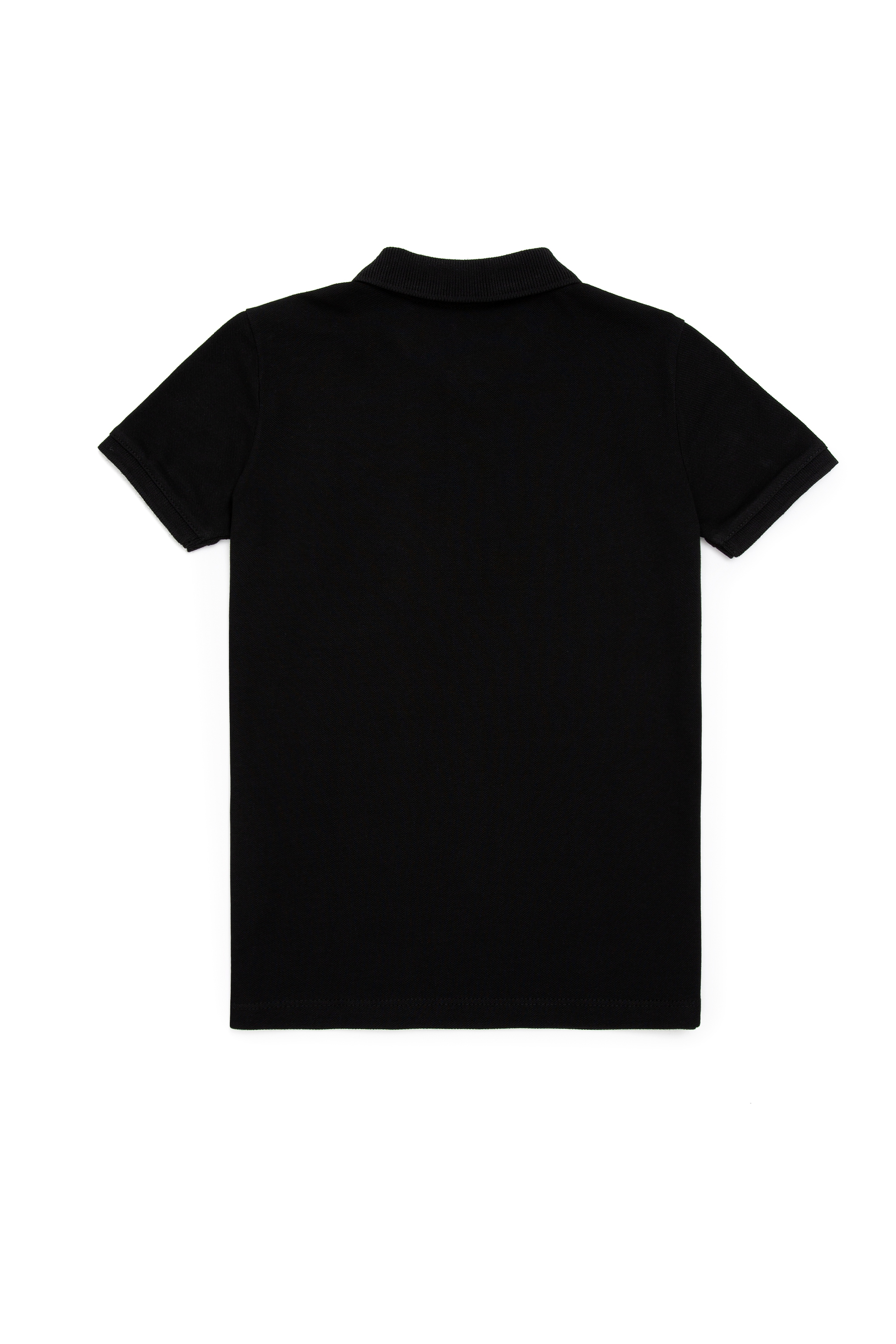 Erkek Çocuk Siyah Basic Polo Yaka Tişört - Image 2