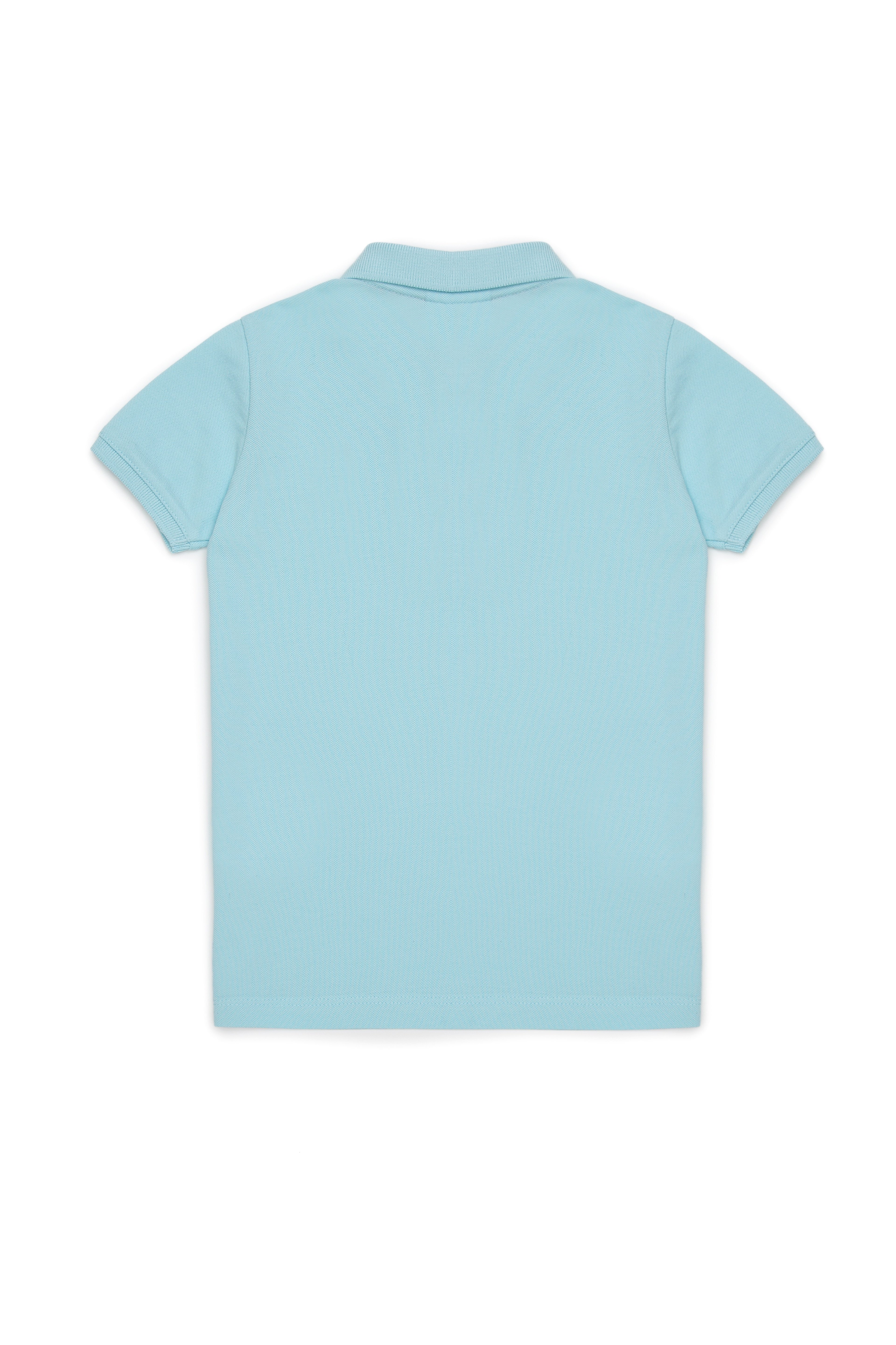 Erkek Bebek Açık Mavi Basic Polo Yaka Tişört - Image 2