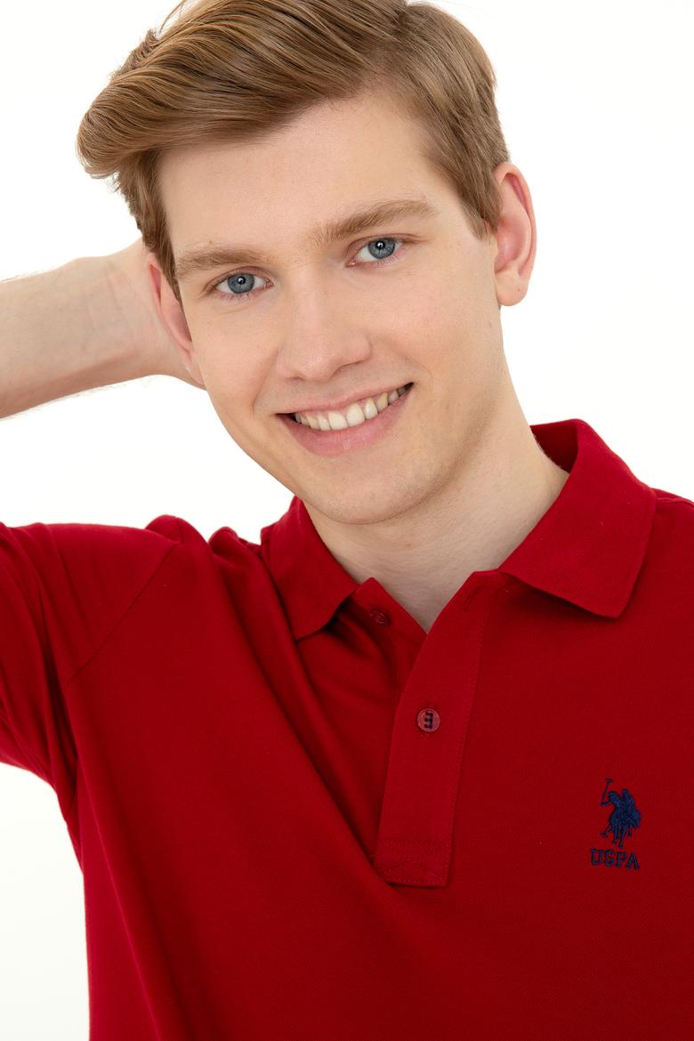 Erkek Bordo Basic Tişört - 50250001028