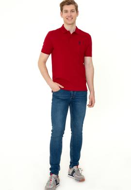 Erkek Bordo Basic Tişört - 50250001028