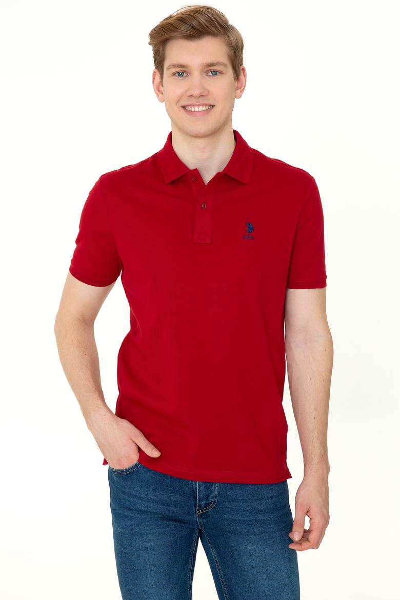 Erkek Bordo Basic Tişört - 50250001028