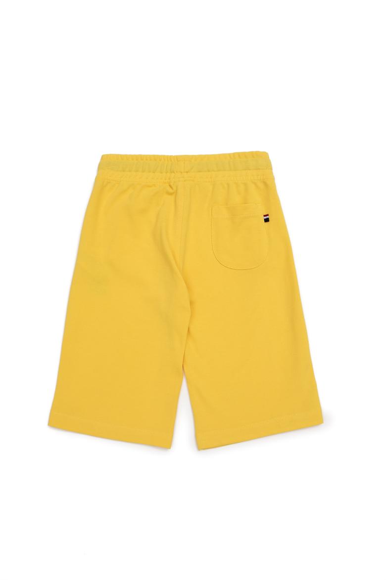 Çocuk Açık Sarı Örme Şort - 50246131042