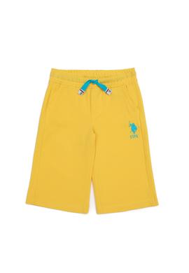Çocuk Açık Sarı Örme Şort - 50246131042