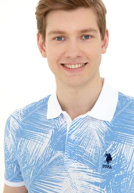 Erkek Koyu Mavi Polo Yaka Tişört - 50247802024