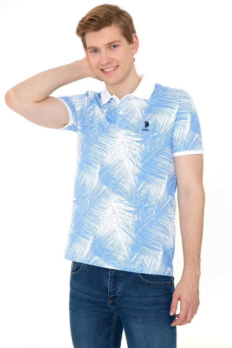 Erkek Koyu Mavi Polo Yaka Tişört - 50247802024