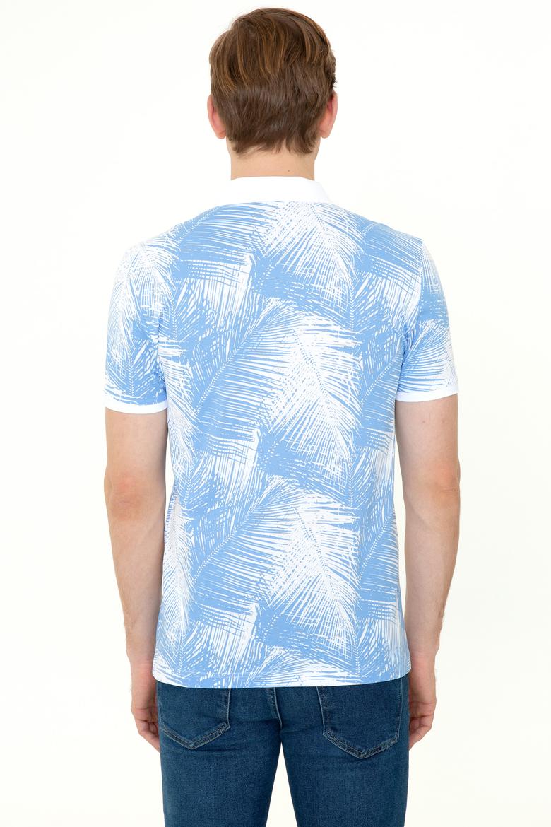 Erkek Koyu Mavi Polo Yaka Tişört - 50247802024