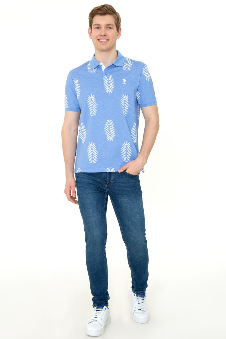 Erkek Koyu Mavi Polo Yaka Tişört - 50248507007