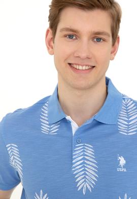 Erkek Koyu Mavi Polo Yaka Tişört - 50248507007