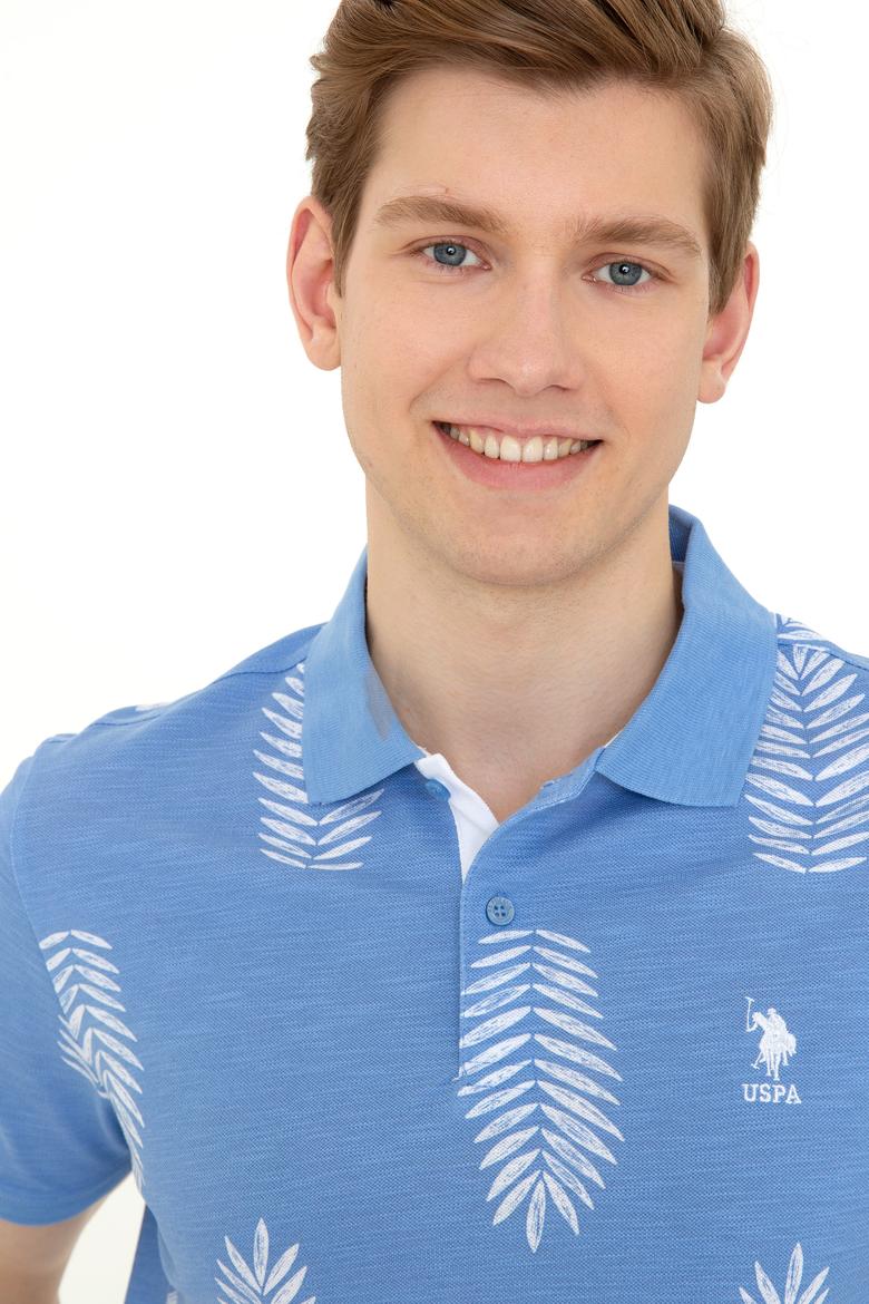 Erkek Koyu Mavi Polo Yaka Tişört - 50248507007