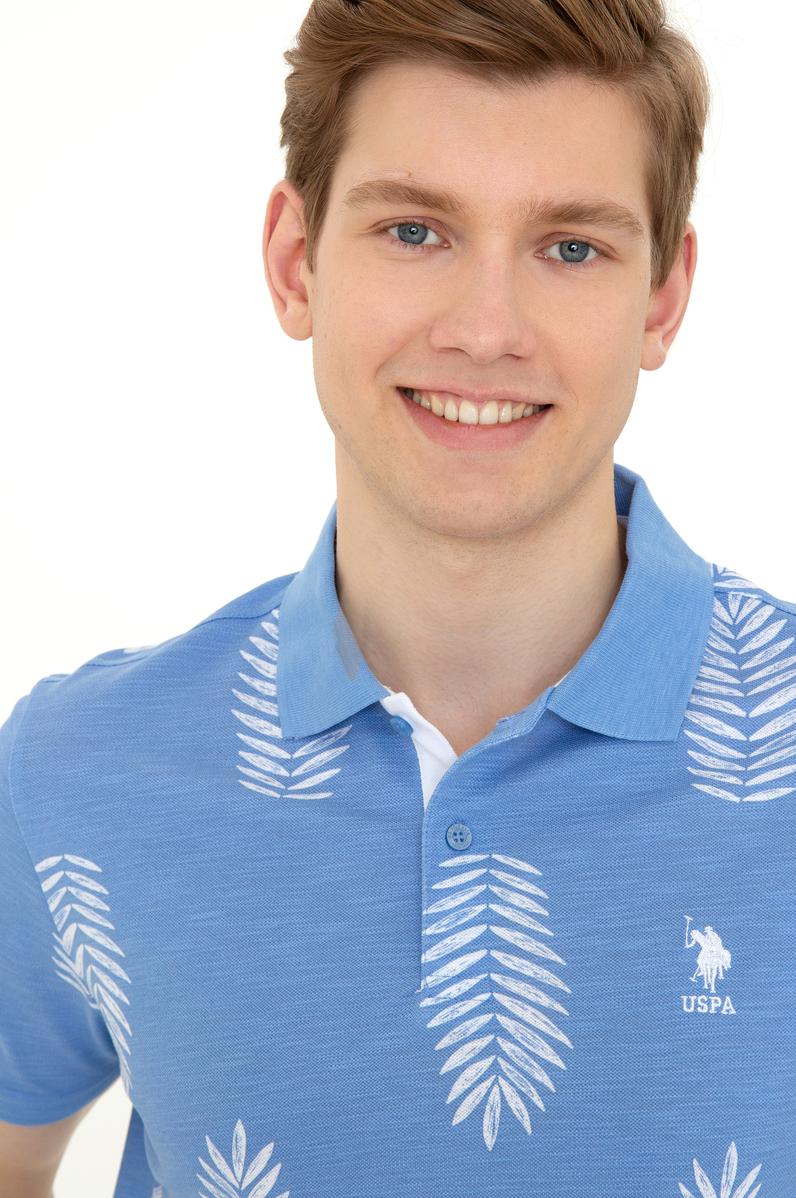 Erkek Koyu Mavi Polo Yaka Tişört