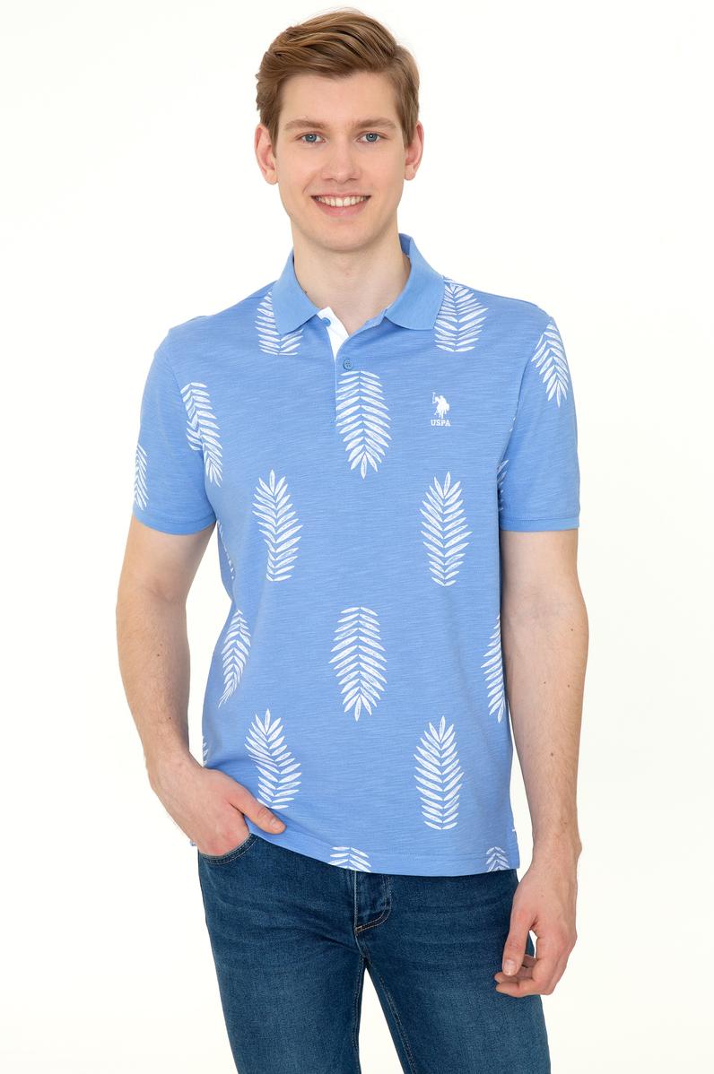 Erkek Koyu Mavi Polo Yaka Tişört