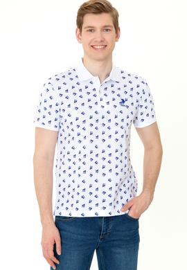 Erkek Beyaz Polo Yaka Tişört - 50249181010