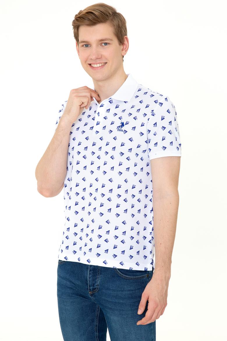 Erkek Beyaz Polo Yaka Tişört - 50249181010