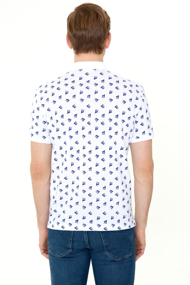 Erkek Beyaz Polo Yaka Tişört - 50249181010