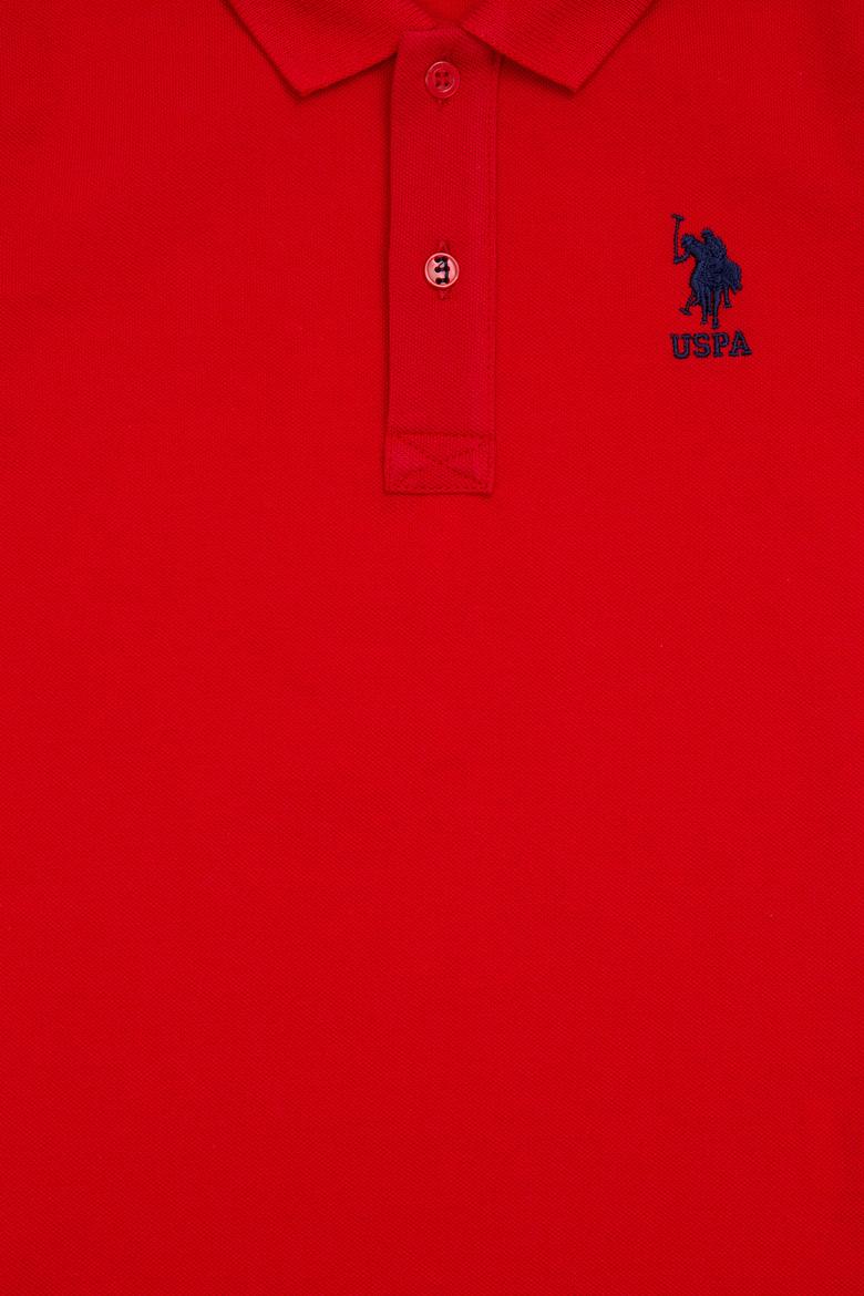 Erkek Bebek Kırmızı Basic Polo Yaka Tişört - 50252176177