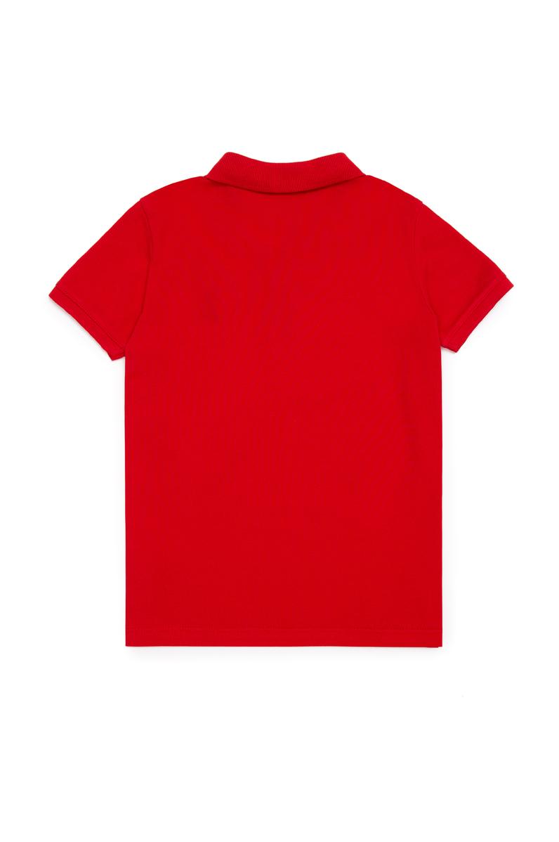 Erkek Bebek Kırmızı Basic Polo Yaka Tişört