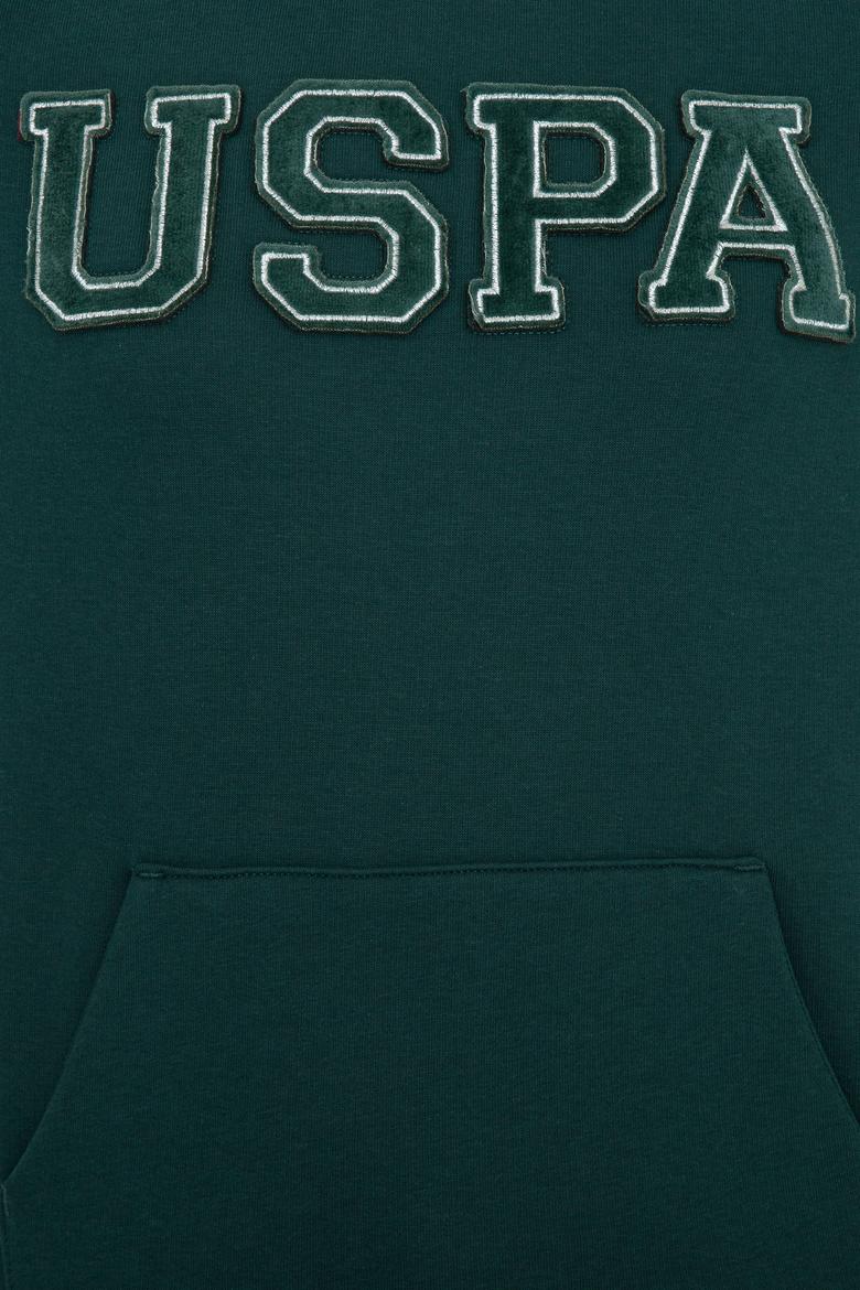 Kadın Koyu Yeşil Basic Sweatshirt - 50249241067