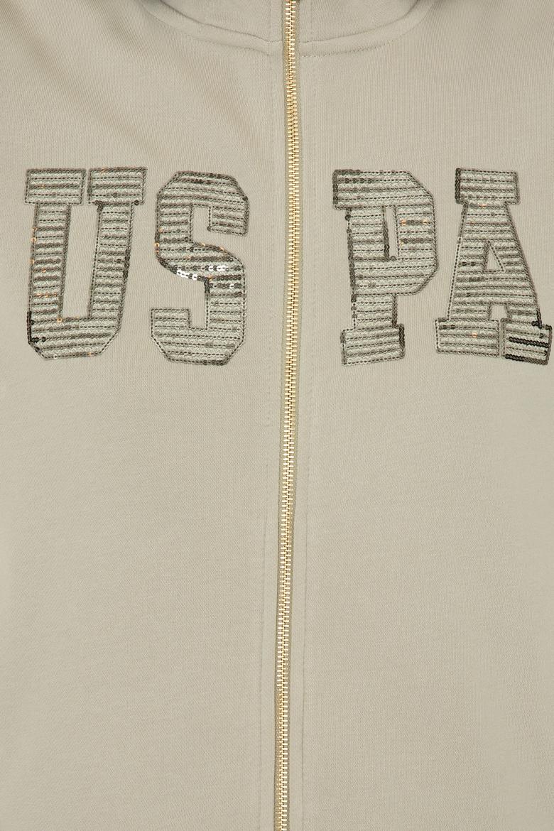 Kadın Haki Basic Sweatshirt - 50248983008