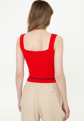 Kadın Kırmızı Kazak - 50254496018