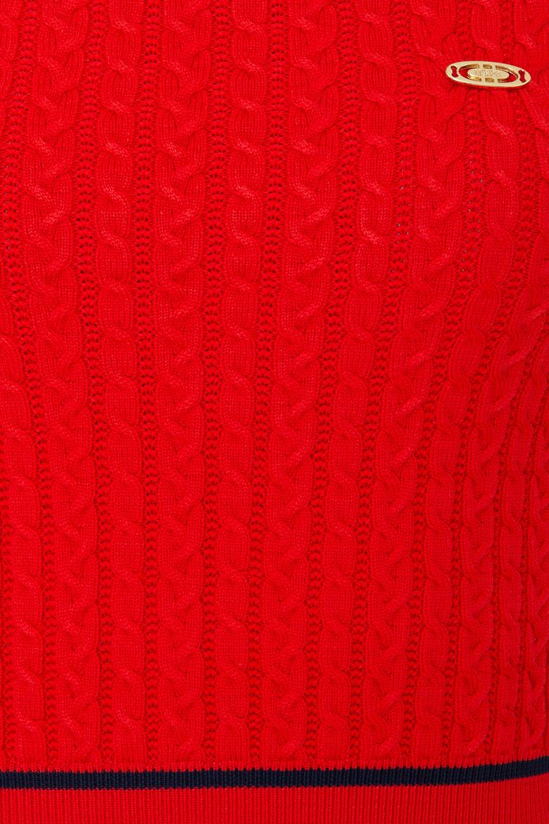 Kadın Kırmızı Kazak - 50254496018