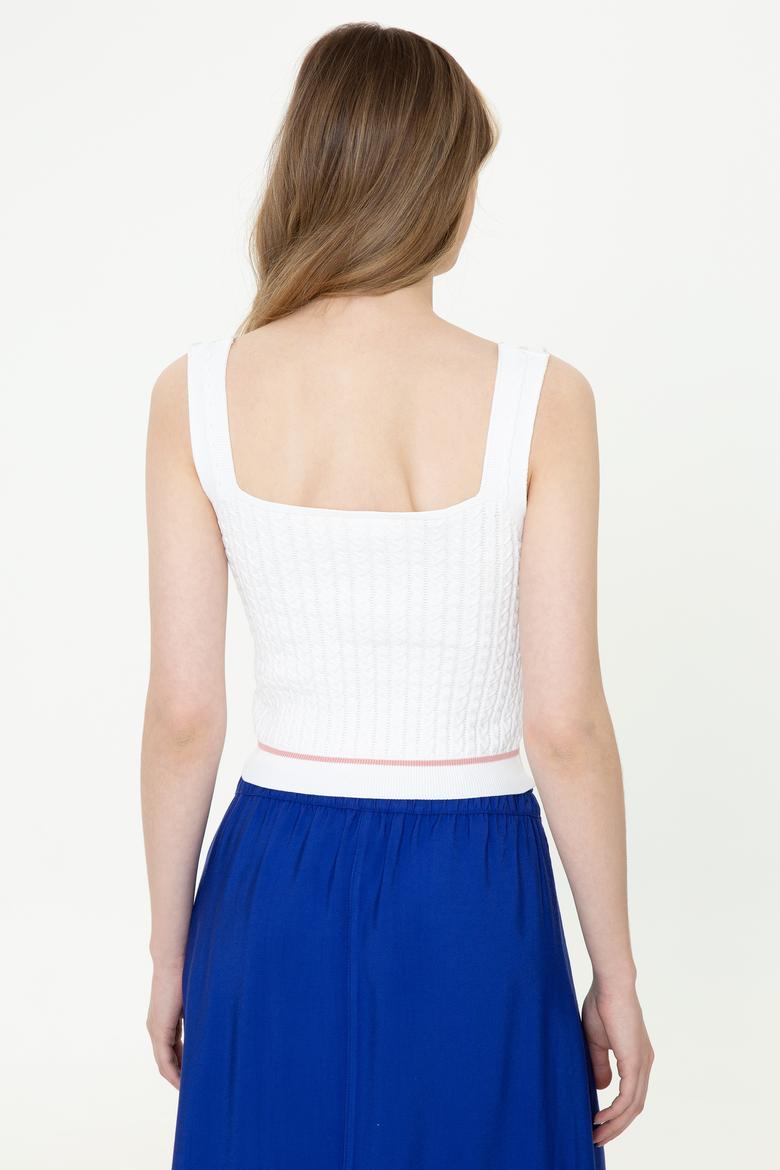 Kadın Ekru Kazak - 50254496010