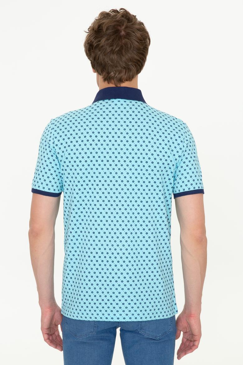 Erkek Turkuaz Polo Yaka Tişört - 50248937034