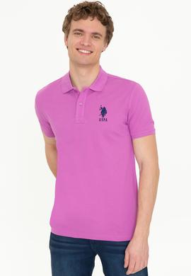 Erkek Menekşe Polo Yaka T-Shirt - 50247357184