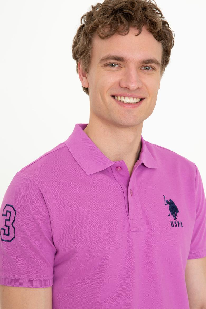 Erkek Menekşe Polo Yaka T-Shirt - 50247357184